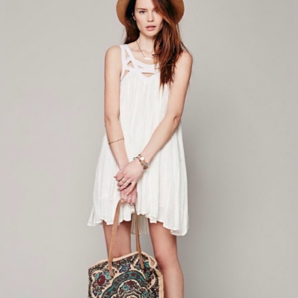Free People FP One Boho White Dress M